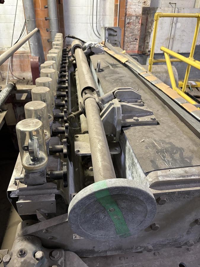 Used Sandy Hill Headbox, Stainless Steel 90" Pond Width #41426