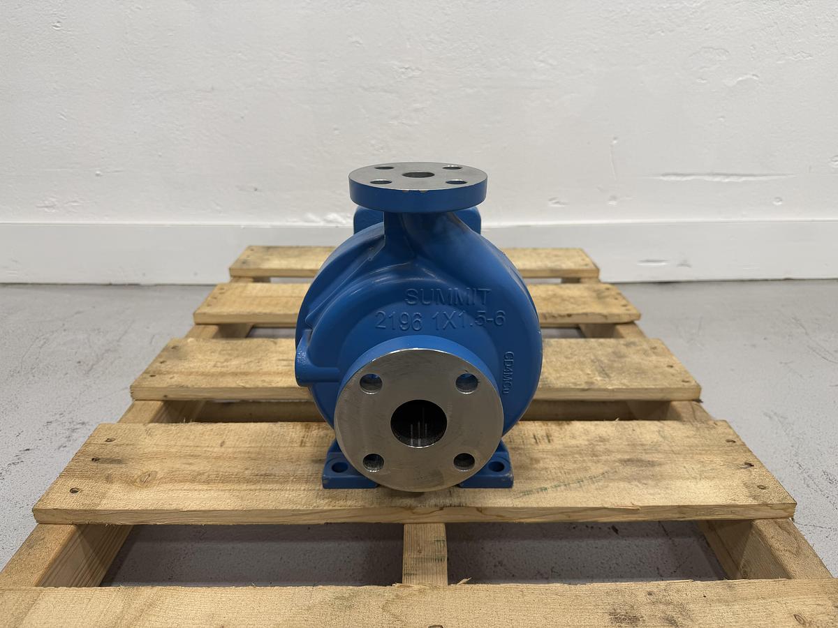 Used Summit 2196 STO 1x1.5x6 Pump #47184