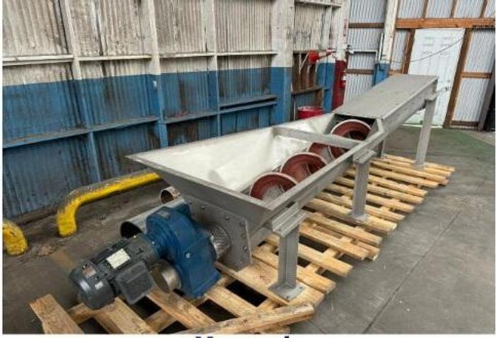 Used Rimpac Sand Separator, 18' Screw Conveyor #40138