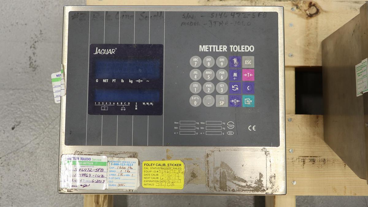 Used Mettler Toledo Jaguar Scale Digital Display #46553