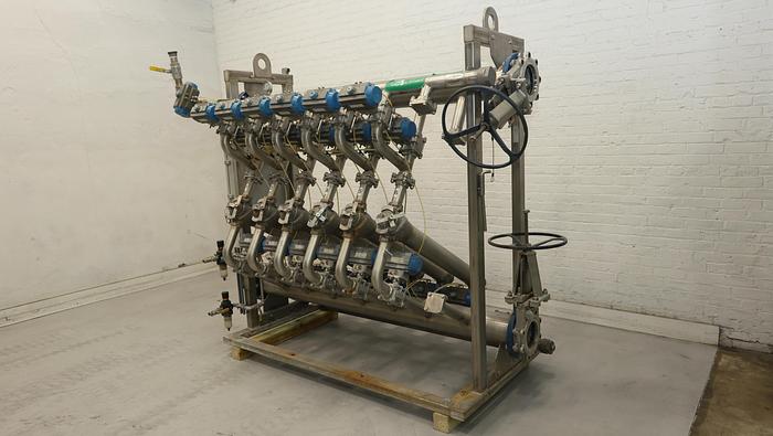 Unused Kadant AES ERGO-6/7 Five-Bank Canister Filter System #46287