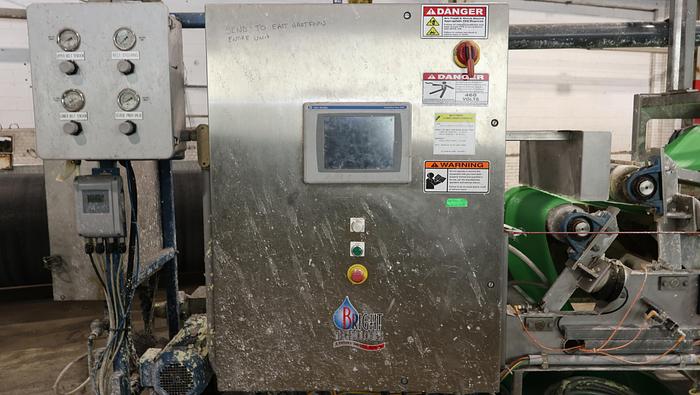 Used Bright Technologies 0.6 Meter Sludge Belt Press #44651