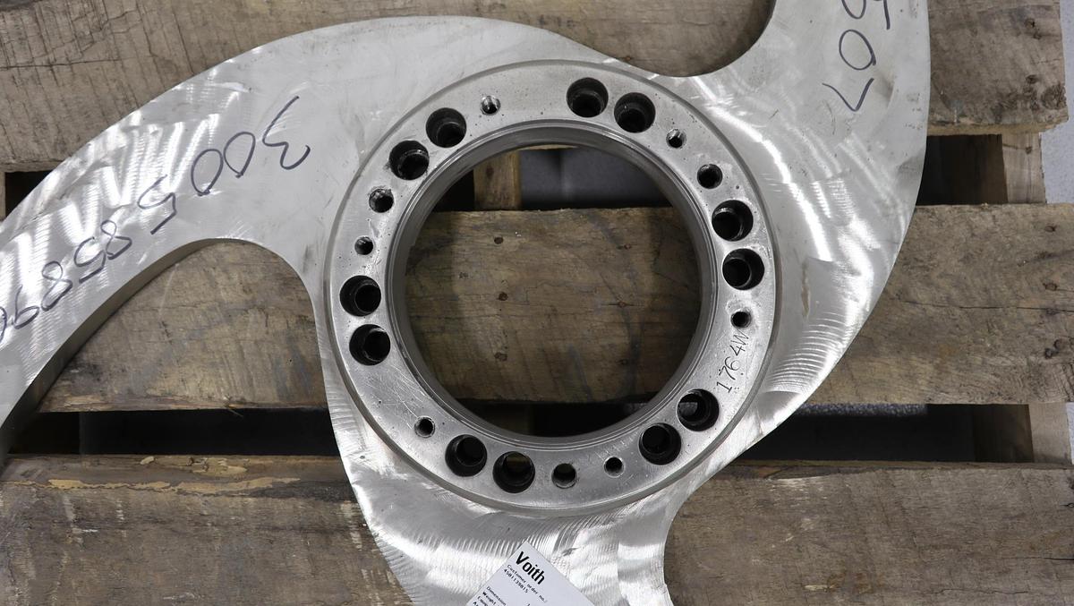Unused Voith CMV 10 Contaminex 3-Vane Rotor #47217