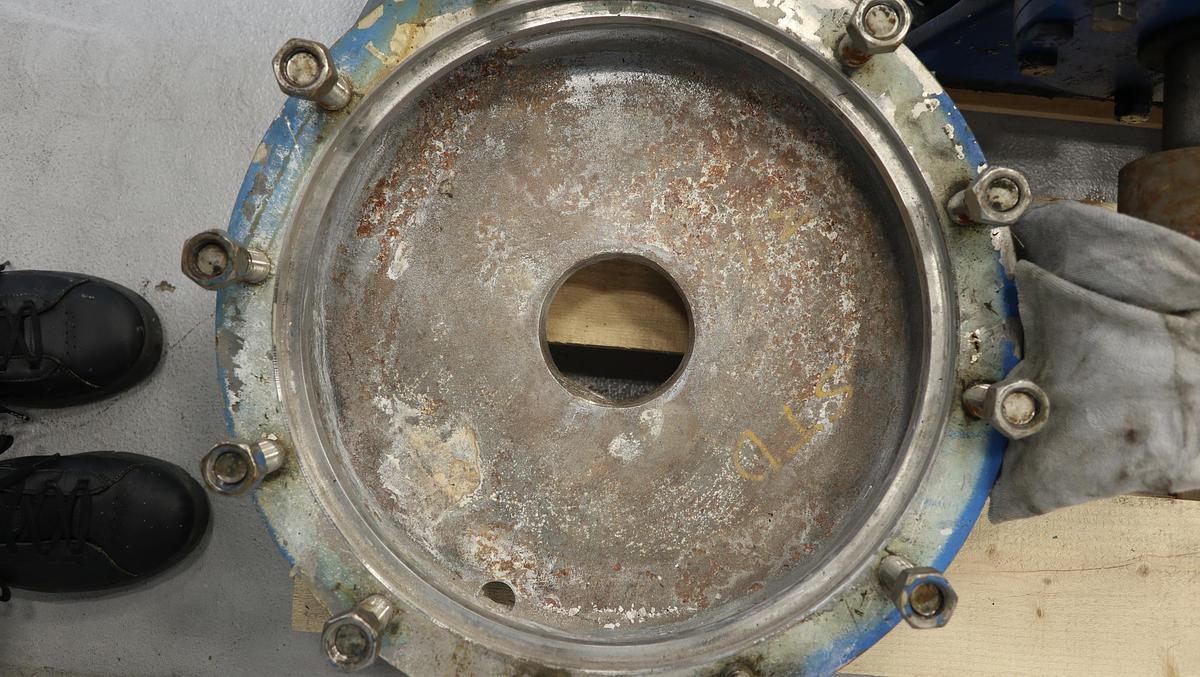 Used Discflo 402/14 Trash Pump, 2x4x14 #29245