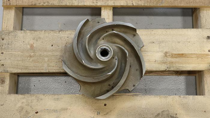 Used Goulds 3175 3x6x14 5-Vane Impeller #45039