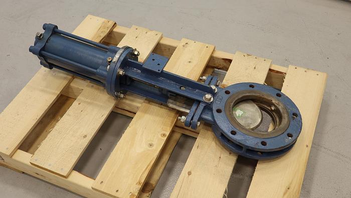 Used Fabri-Valve 5x6 Air Operated Knife Gate Valve #45621