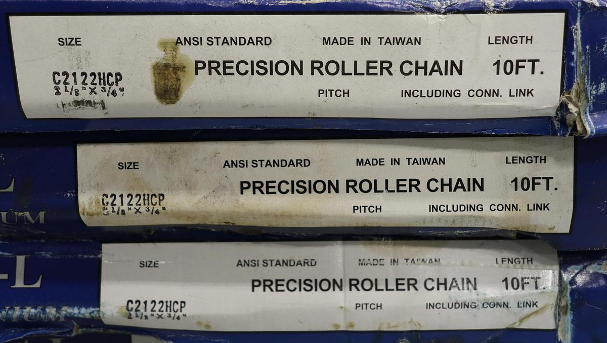 Unused Allied-Locke 10 FT Precision Roller Chain #46693