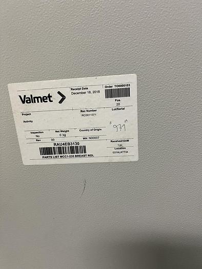 Used Valmet Duo Shaker #45349