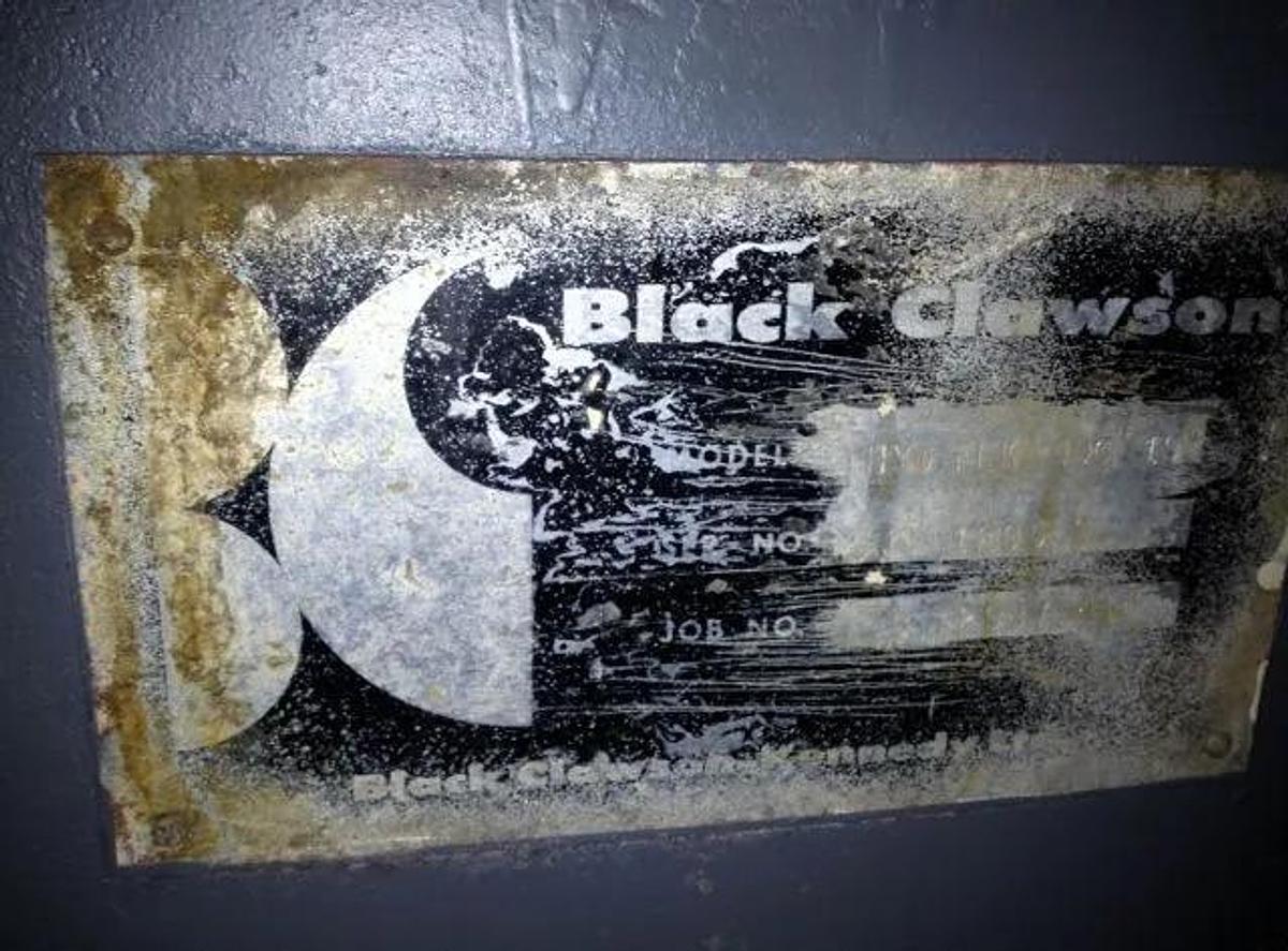 Used Black Clawson Hydraulic Deflaker Hydraflaker model HF419, series 400, size 19″ #31681