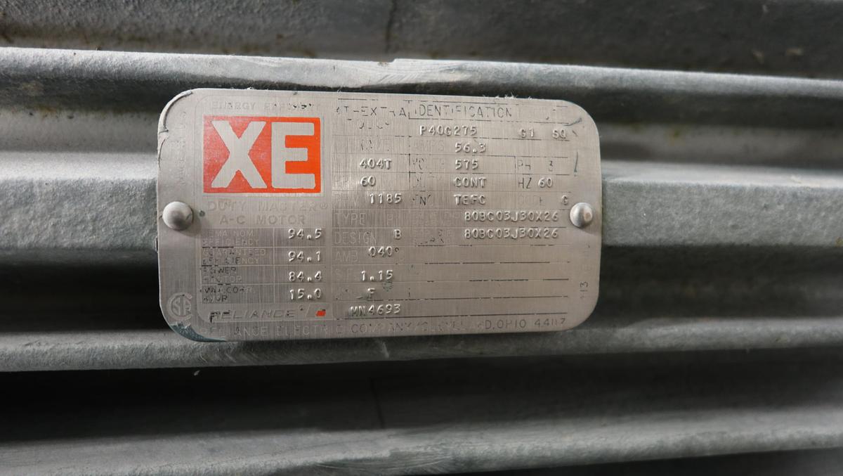 Used Black Clawson UV100 Pressure Screen #46804