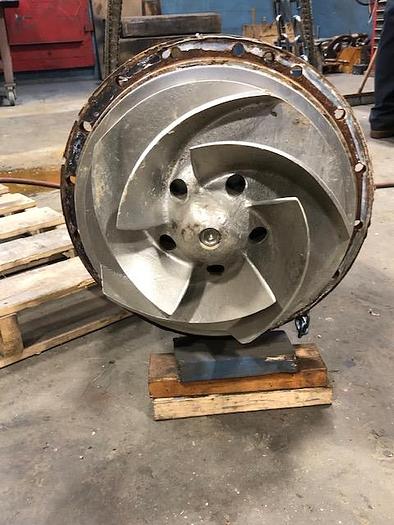 Used Sulzer APP44-200 Pump, 8x10x15, Open Impeller, 5 Vane Impeller #20652