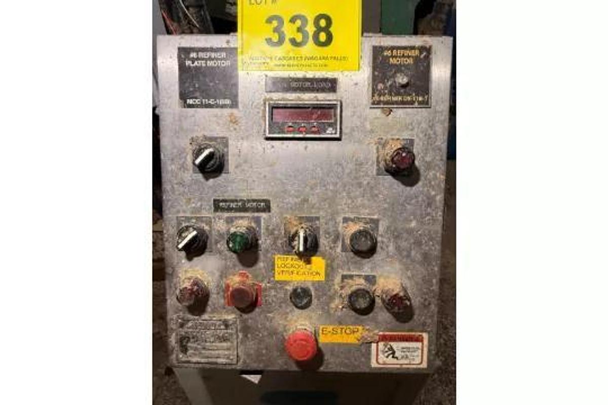 Used GL&V 34" TFIII Refiner with Anti-Clash System & Control Panel #47225