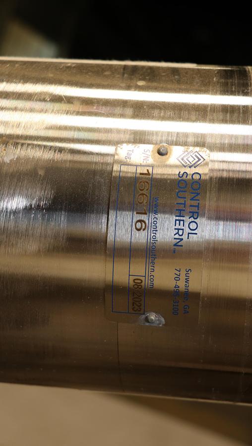 Unused Control Southern Inc. 24" Air Operated Butterfly Valve #46540