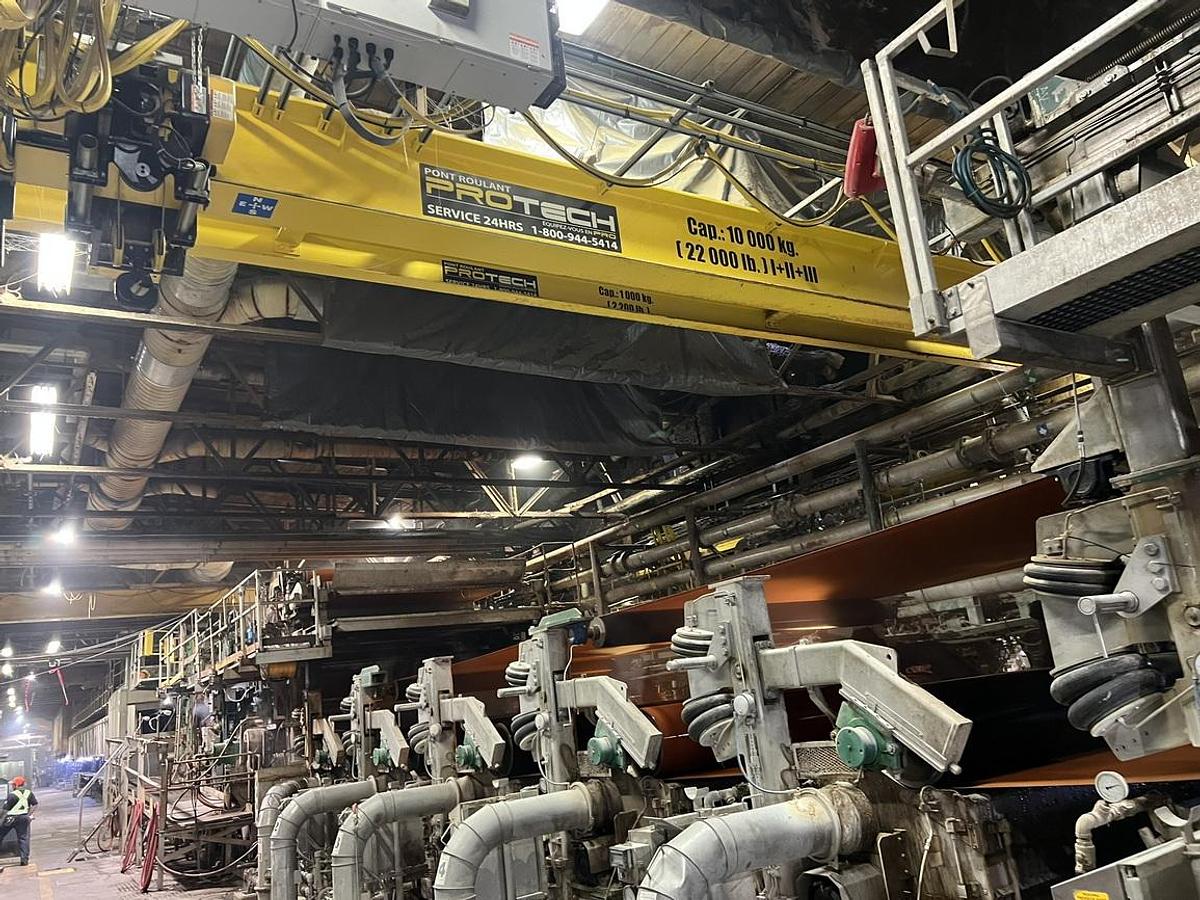 Used 7 Cylinder 110" Recycled Paperboard Machine #47044