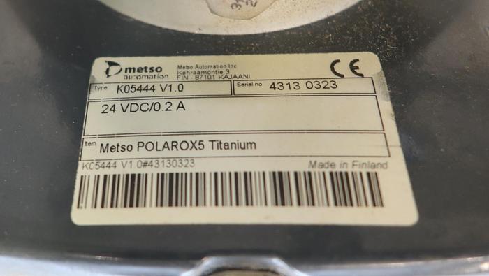 Used METSO AUTOMATION K05444 V1.0 Metso Residual Measurement Polarox5#46104