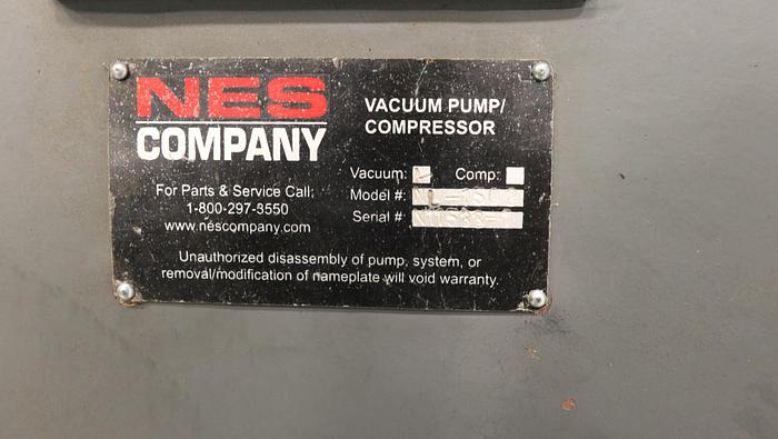 Refurbished NES COMPANY NL-1502 Vacuum Pump #46092