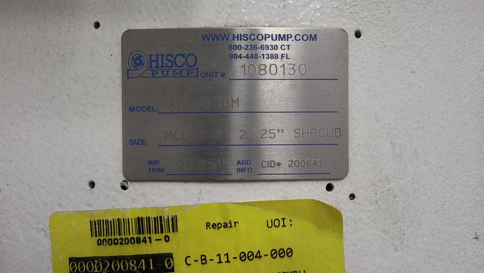 Refurbished Ahlstrom/Sulzer MCE 43-6 Power End #46424