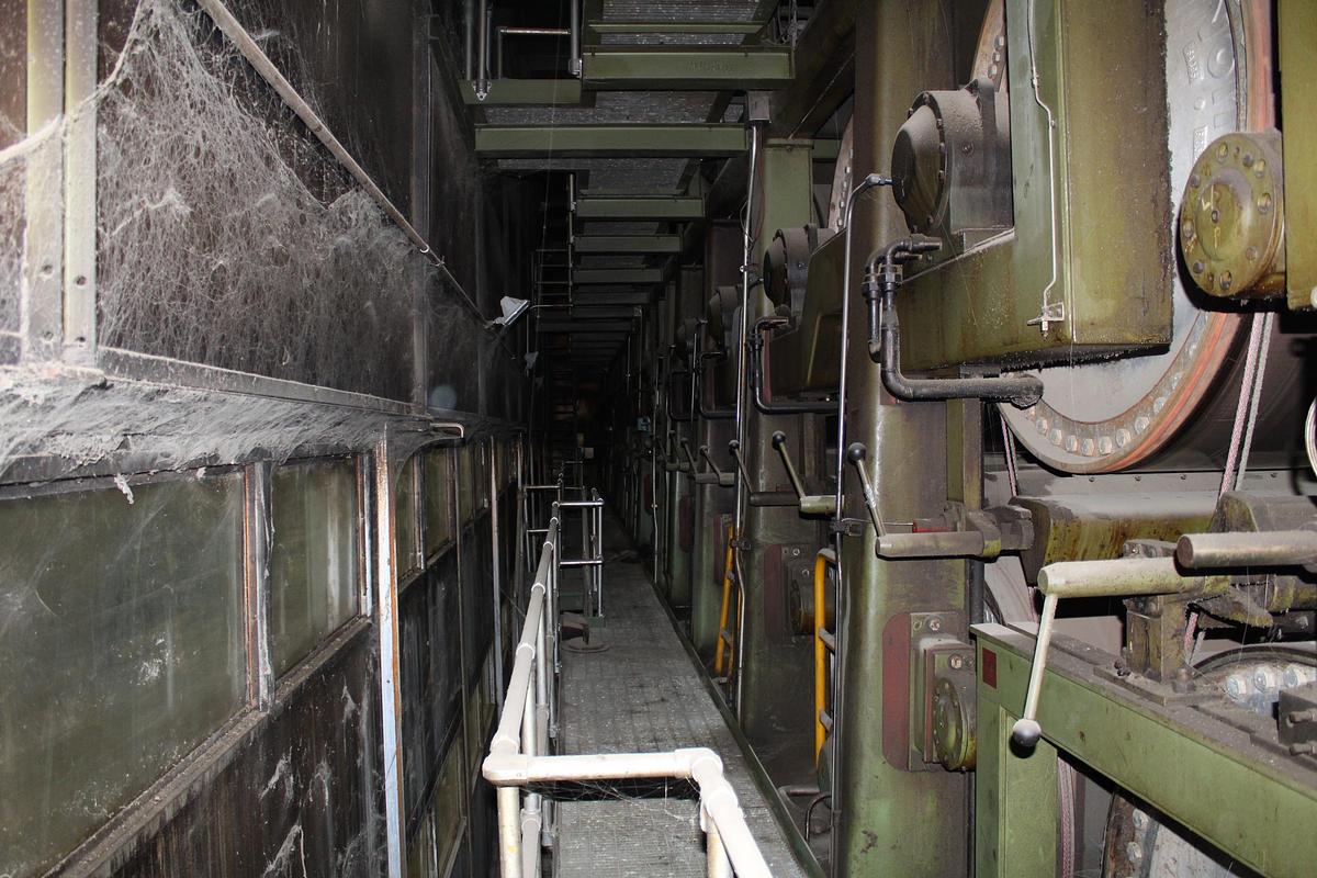 Used GBM Dryer Can Section, (40) 72" Diameter #46694