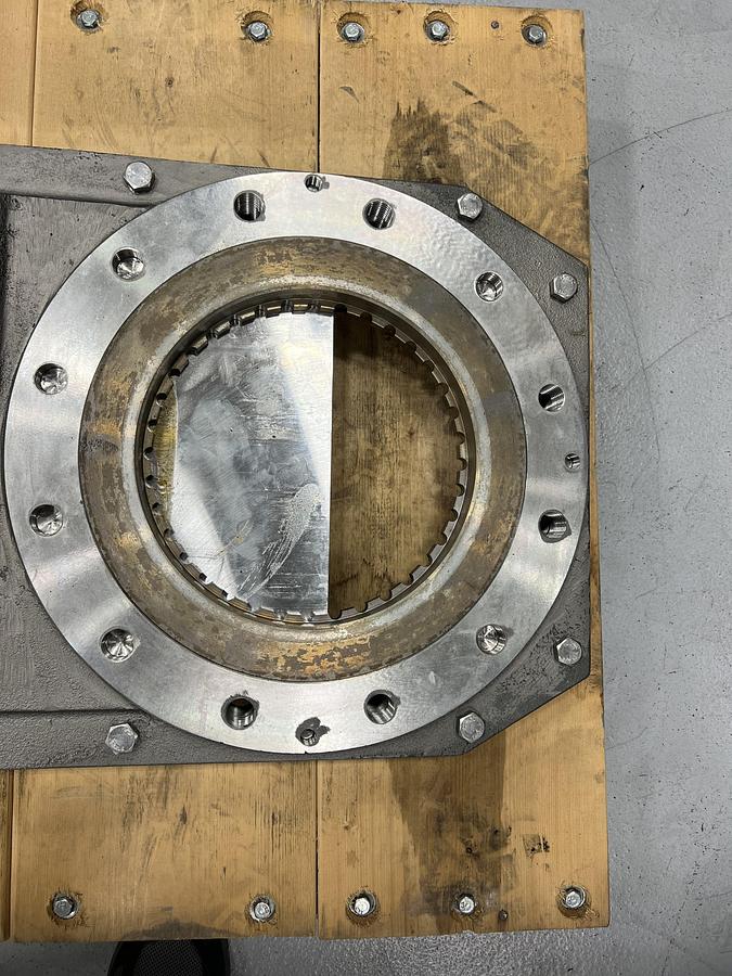 Unused NPV 10" Air Operated Knife Gate Valve #47171