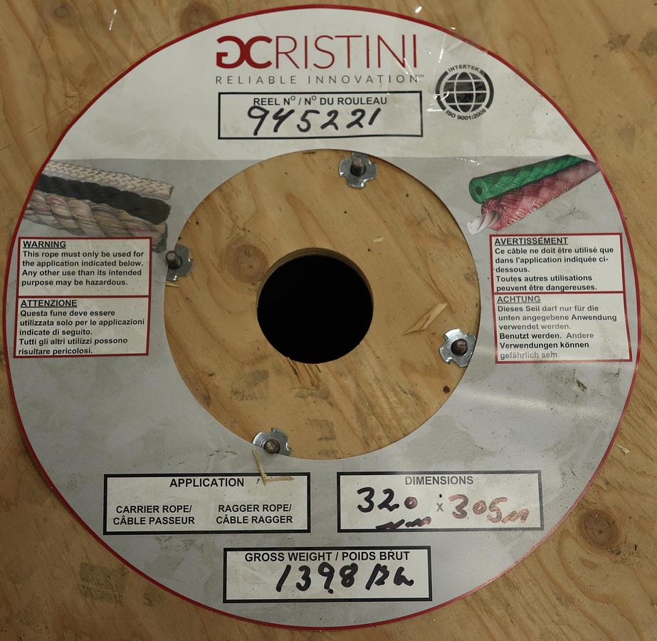 Unused Cristini Twisted Ragger Rope #47388