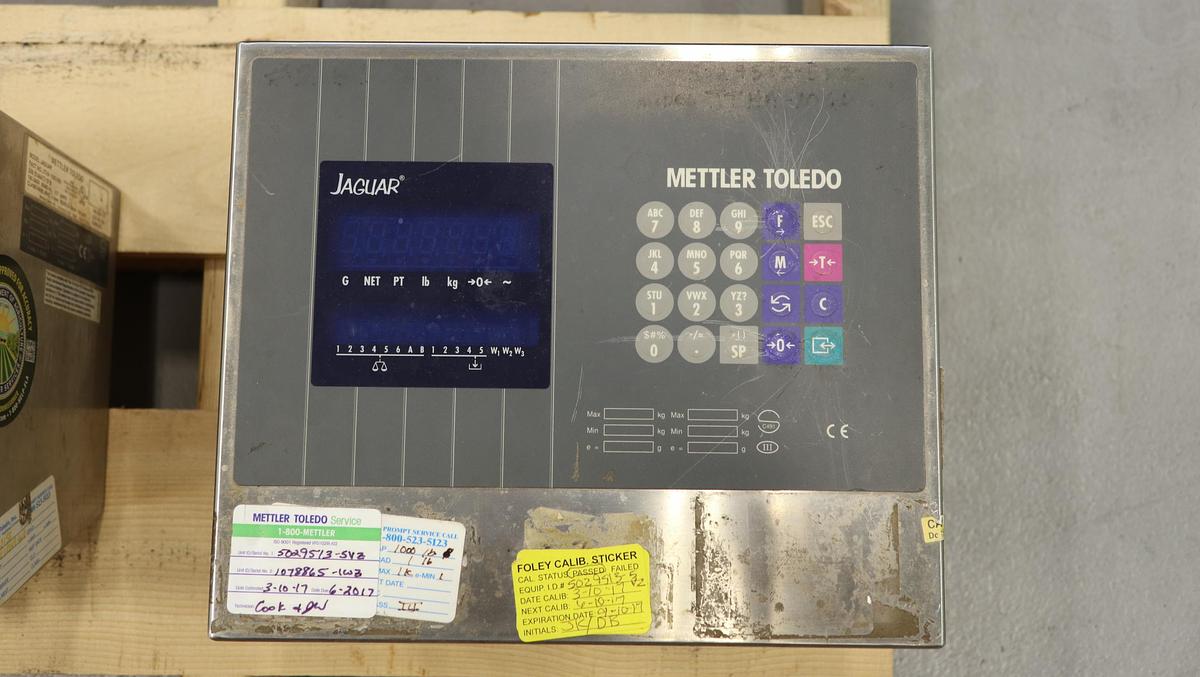 Used Mettler Toledo Jaguar Scale Digital Display #46553