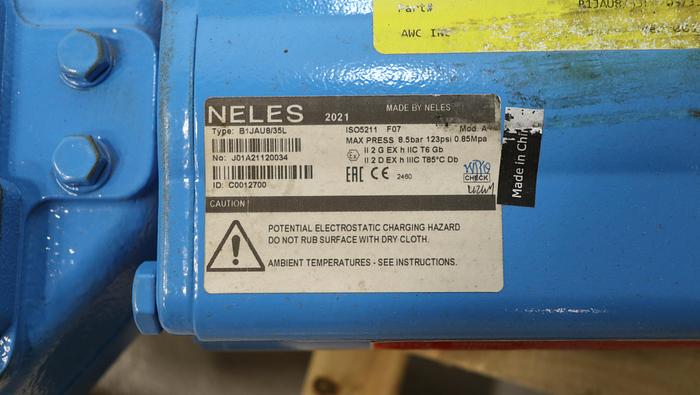 Unused Neles B1JAU8/35L Valve Actuator #46374