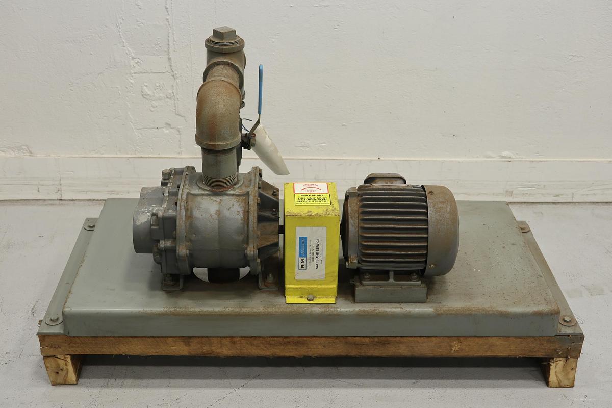 Used Dresser Industries Universal RAI 36U-RAI Blower With A/C Motor & Base #47543