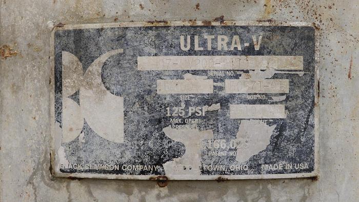 Used Black Clawson UV200 Pressure Screen #44818