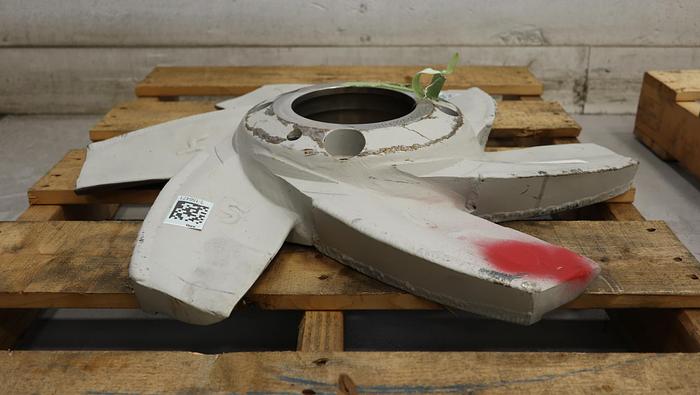 Used Black Clawson 75-25 Float Purger Rotor #46521