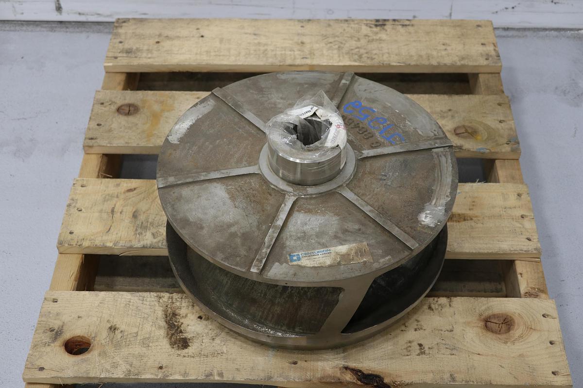 Used Gusher DS12x14-R Vertical Centrifugal Pump 3-Vane Impeller #47703