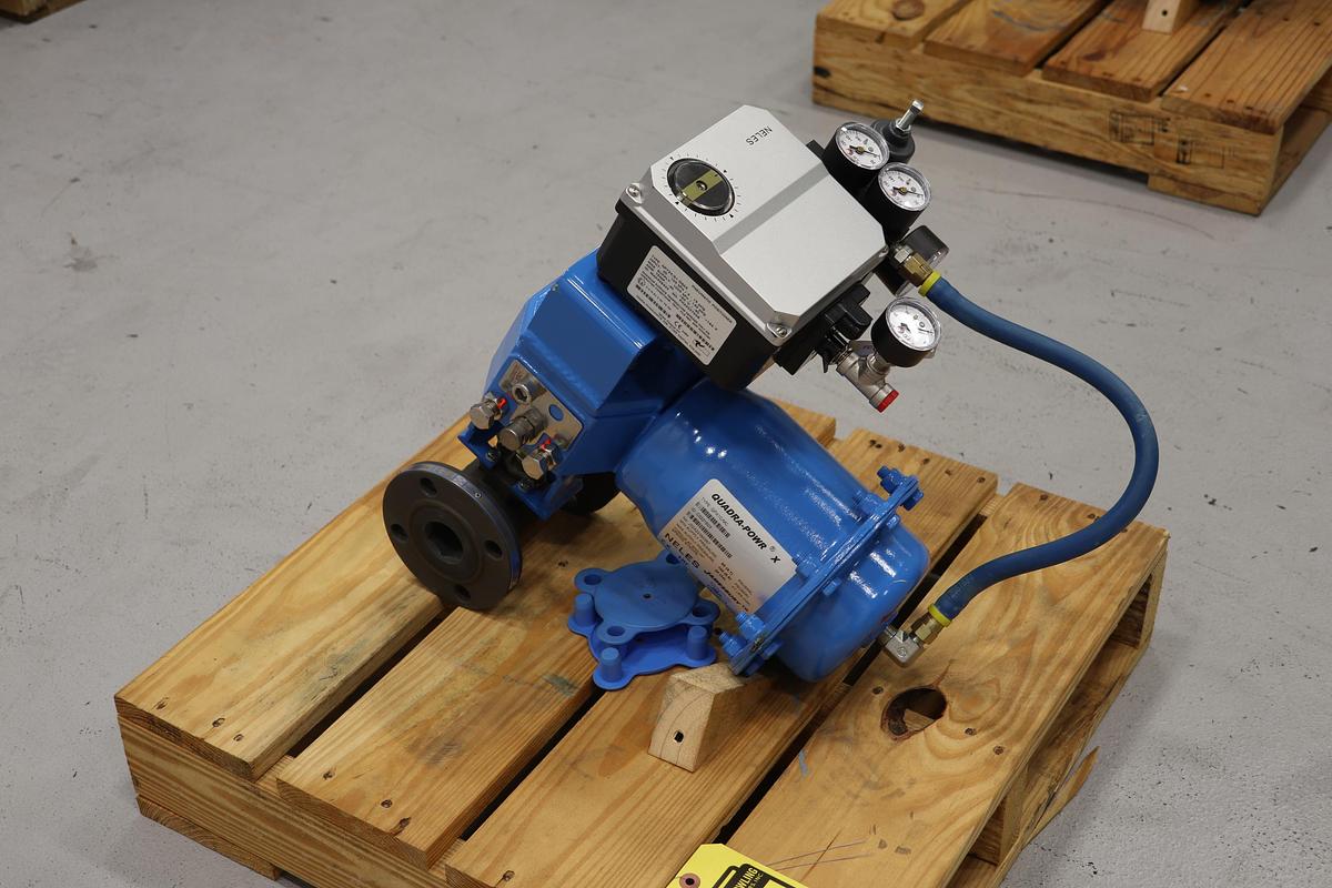 Unused Neles Jamesbury 11/27150C312271XTZ448 1.5" Air Operated Ball Valve #47644