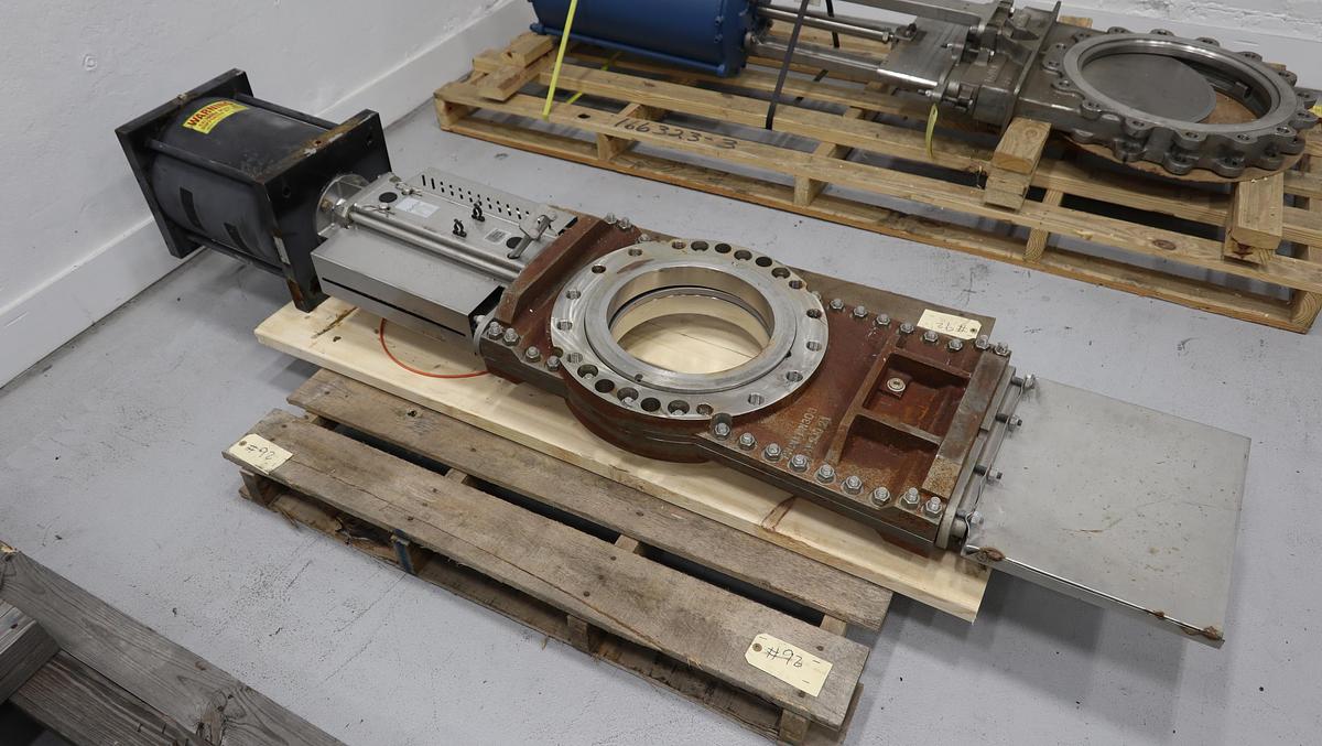 Unused Stafsjo 12" Air Operated Through Gate Valve #47278