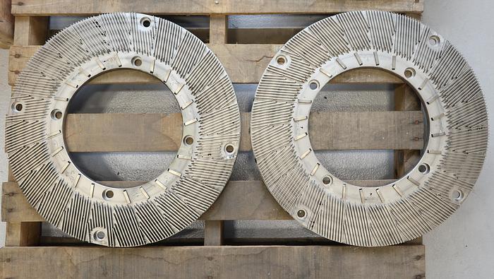 Used GL&V DD4000 20" Refiner Plates #45124
