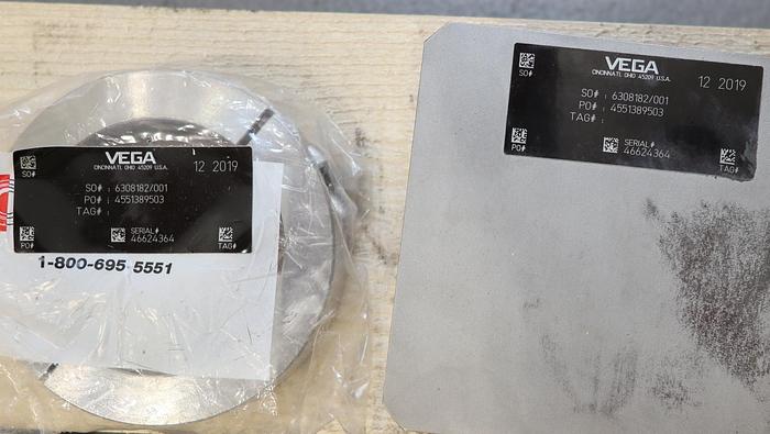 Unused VEGA Weightrac 31 Radiometric Sensor For Mass Flow Detection Assembly #46078