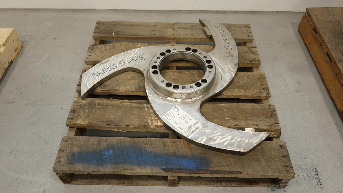 Unused Voith CMV 10 Contaminex 3-Vane Rotor #47217