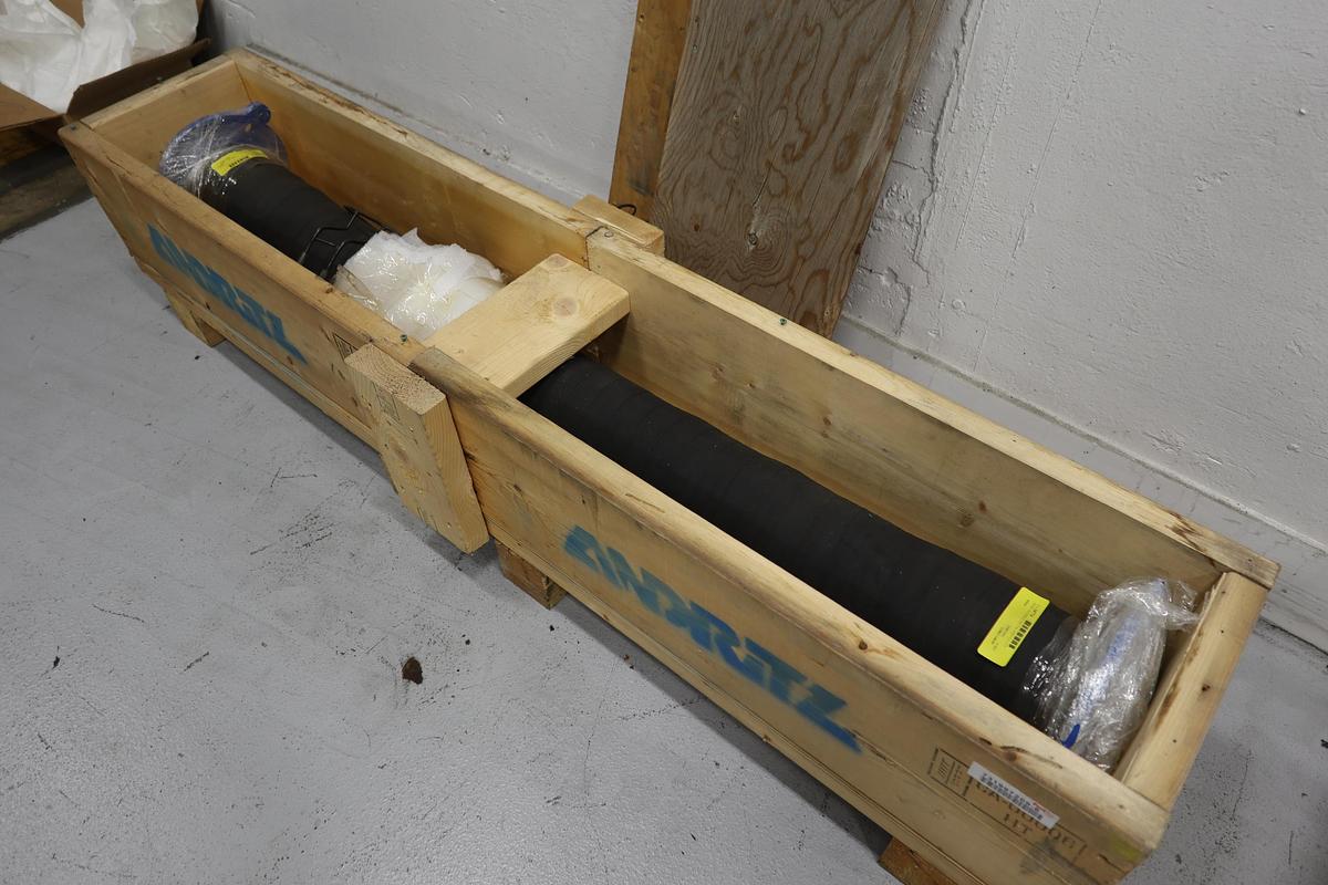 Unused Andritz 34 TF Stainless Steel Refiner Flex Hose #47616