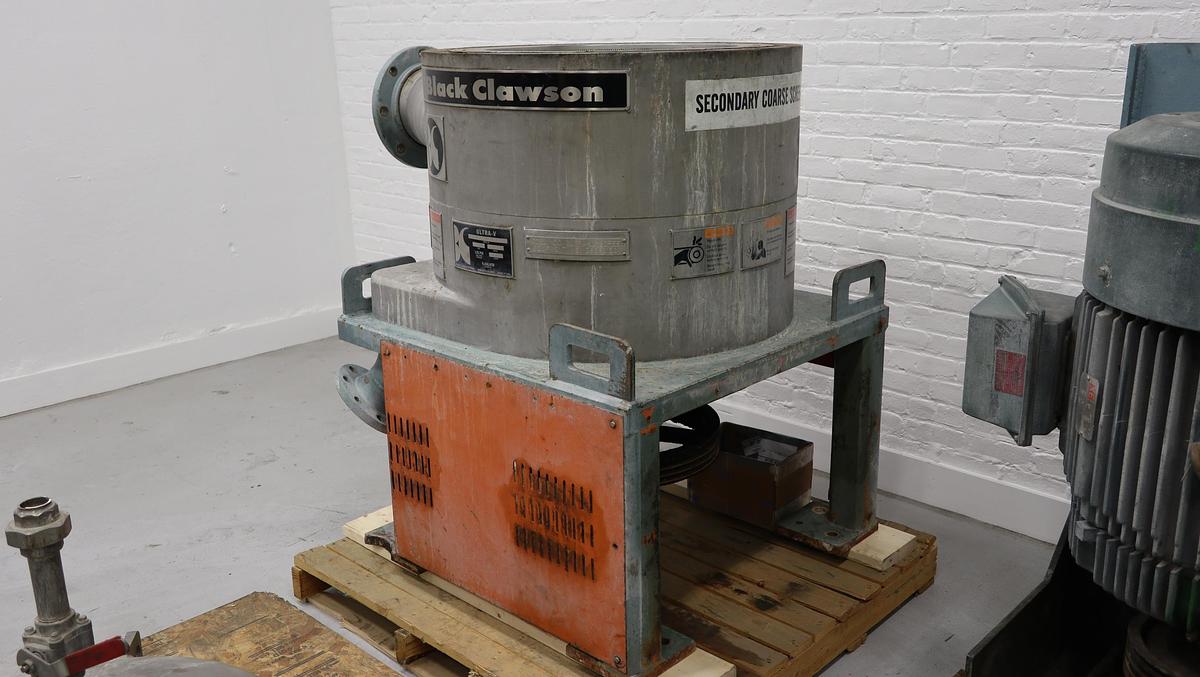 Used Black Clawson UV100 Pressure Screen #46804