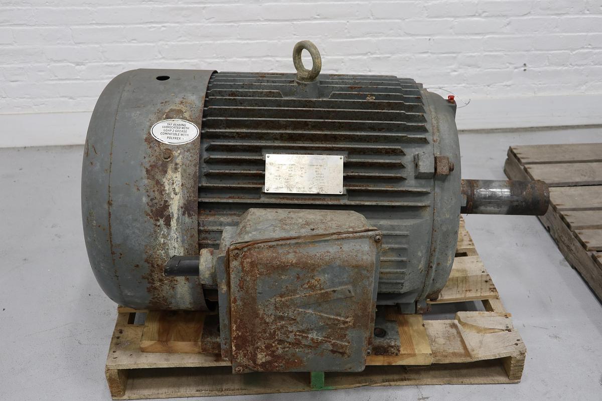 Used WorldWide Electric PEWWE100-12-444T A/C Motor #47603