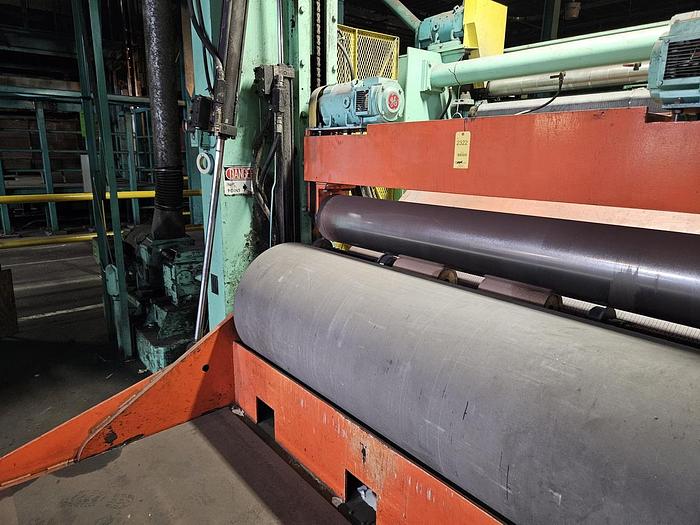 Used LENOX Two Drum Rewinder 90" x 30" (2286 x 762mm) #45179
