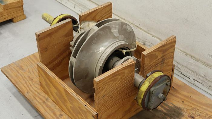 Used Goulds 3405 6x8x17 Pump Rotating Assembly #46512