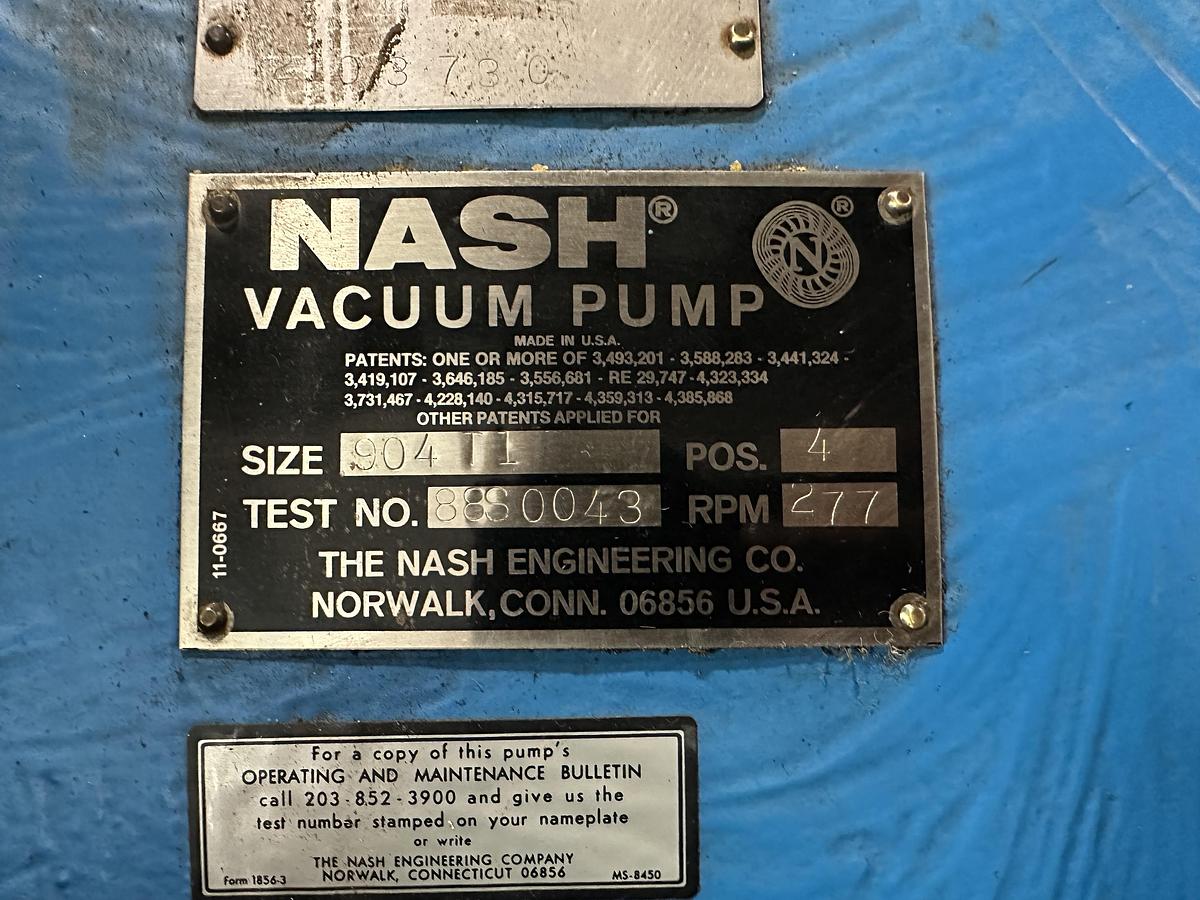 Used Nash 904-T1 Vacuum Pump #46801