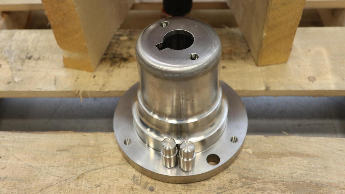 Unused Kadant/Black Clawson 40-18 Float Purger, Rotating Assembly, Extraction Plate, Rotor, & Hub #47039