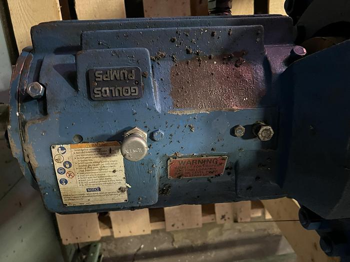 Used Goulds 3700 3x4x16 Pump #42741