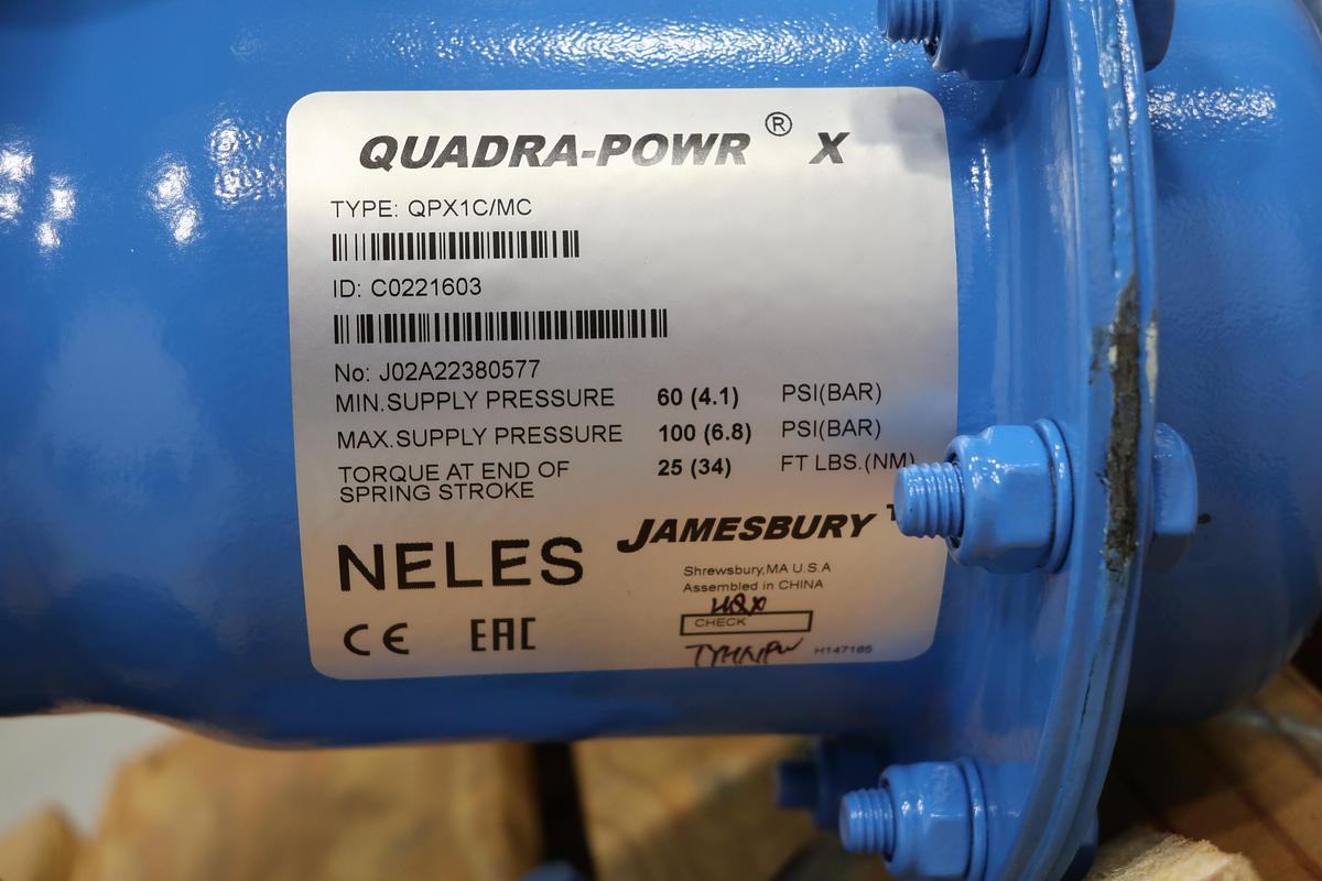 Unused Neles Jamesbury 11/27150C312271XTZ448 1.5" Air Operated Ball Valve #47645