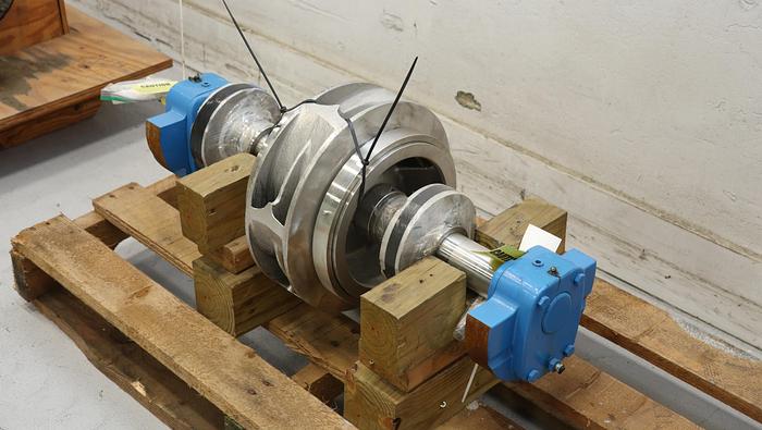 Used Goulds 3410 8x10x14 Split Case Pump Rotating Assembly #46511