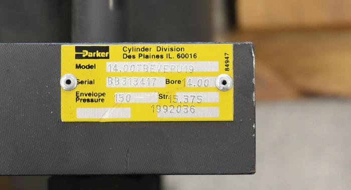 Unused A-C 14" Air Operated Knife Gate Valve #45663