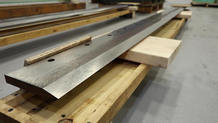 Used Black Clawson 92" Roll Splitter Blade  #46294