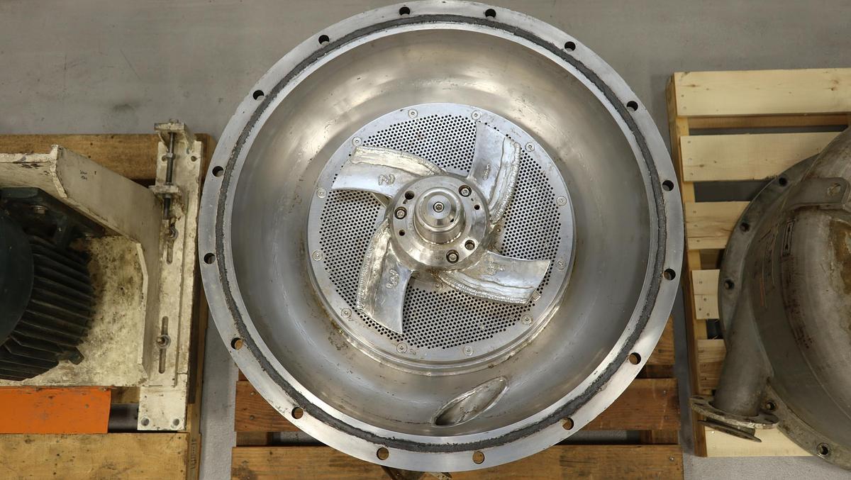 Used Kadant/Black Clawson 40-18 Float Purger With Motor Mount & Toshiba A/C Motor  #46725