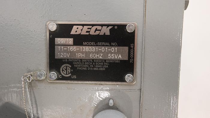 Unused Beck 6" Vee Ball Valve #46348