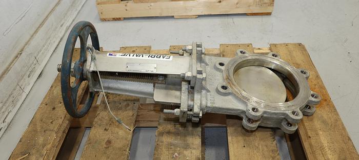 Used FABRI-VALVE 8" Hand Operated Knife Gate Valve #46253